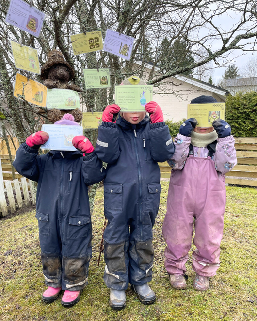 Peikkometsän tarinallinen suujumppa + suujumppakortit