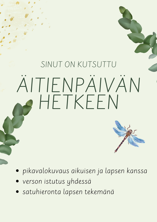 Äitienpäivähetkeen 