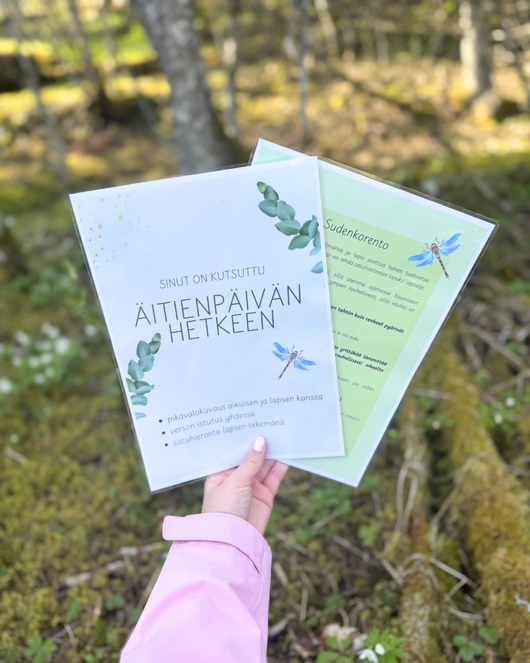 Äitienpäivähetkeen 