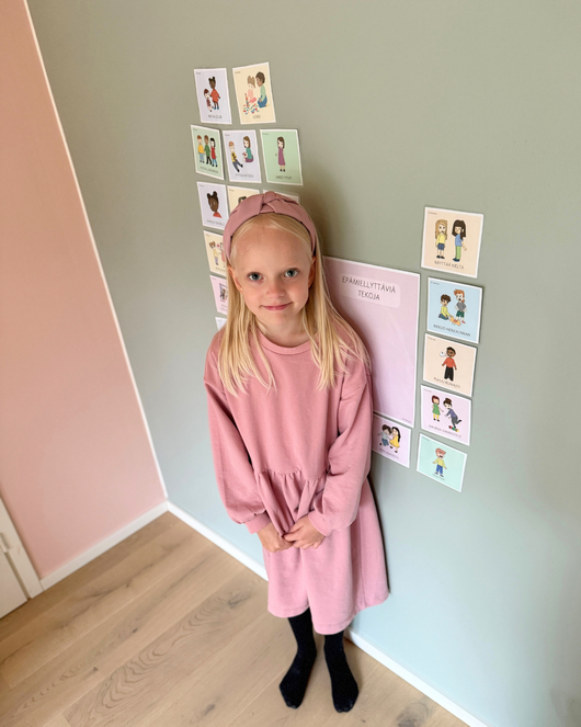 30 kivaa kaveritekoa vai ei -kaveritaitomateriaali