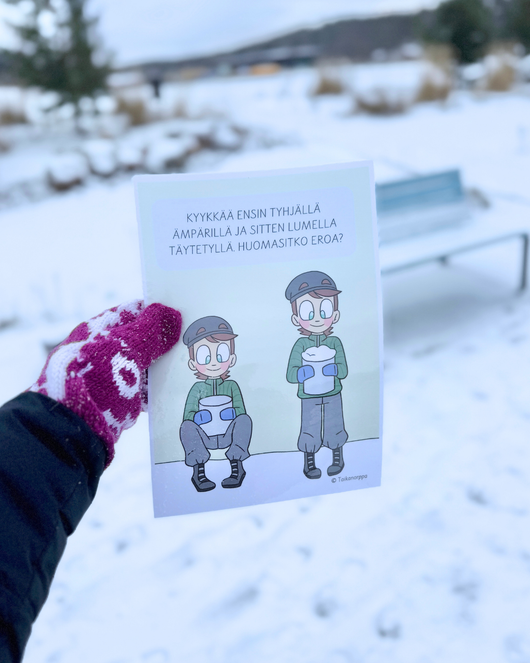 Toiminnallinen lumirata talveen