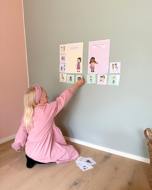 30 kivaa kaveritekoa vai ei -kaveritaitomateriaali