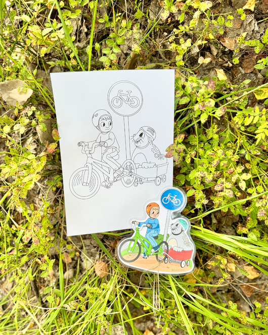 Värityskuvia liikenneturvallisuusviikkoon (7.-11.9.2026)