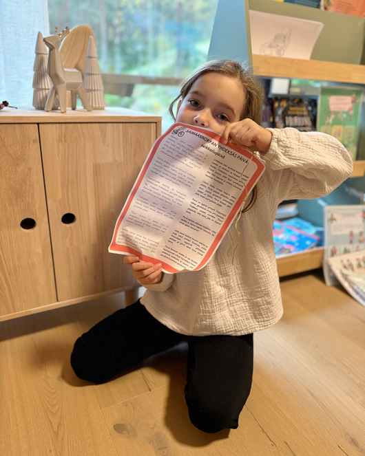 Jouluisia satuhierontoja - Saimaannorpan matkassa