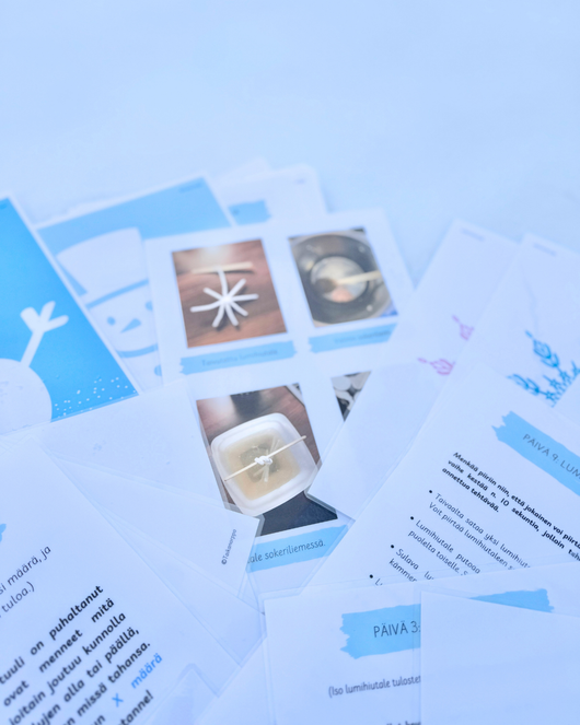 Lumiprojekti (sopii lumipäiviin 18.1.2026)