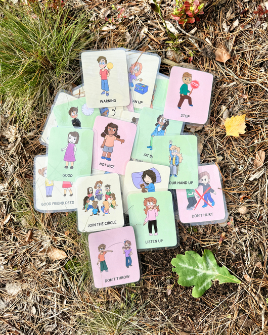 Daily routine cards: kids