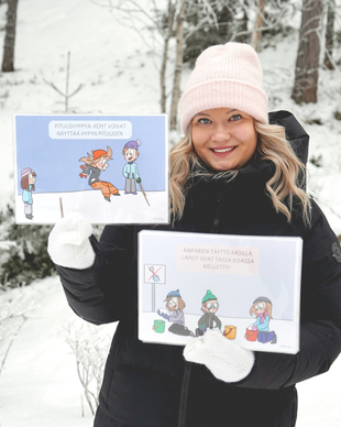 Toiminnallinen lumirata talveen