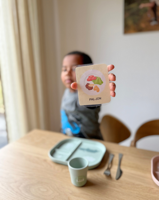 Toiminnanohjauskortit lapsihahmoilla 