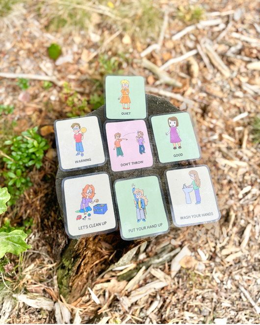 Daily routine cards: kids