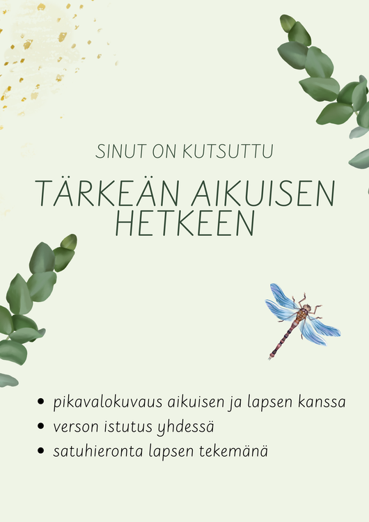 Äitienpäivähetkeen 