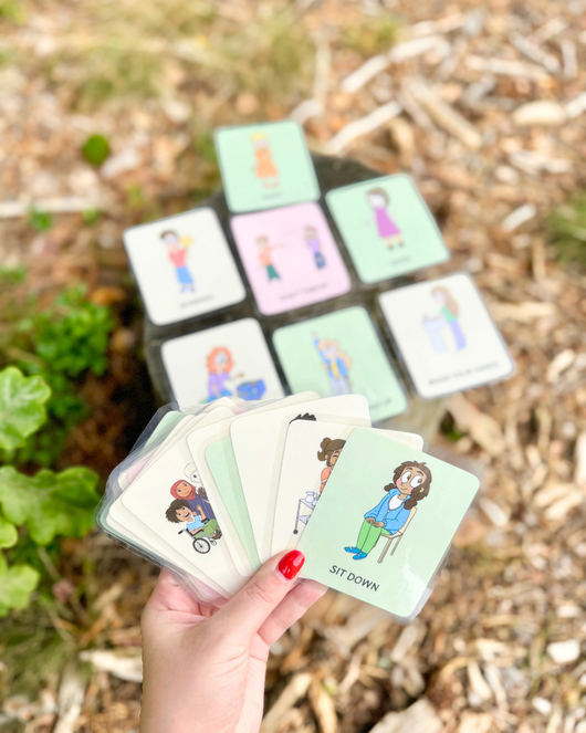 Daily routine cards: kids