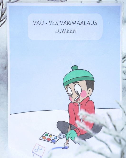 Toiminnallinen lumirata talveen