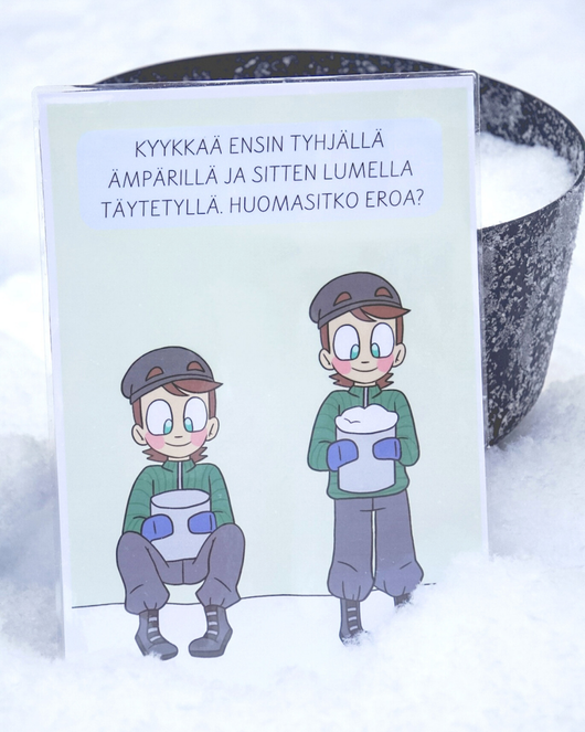 Toiminnallinen lumirata talveen