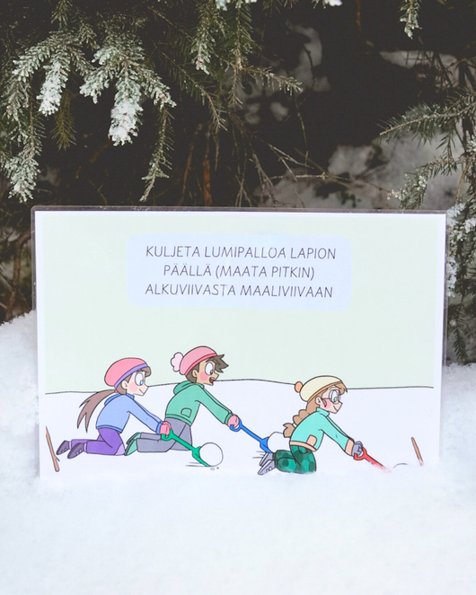 Toiminnallinen lumirata talveen