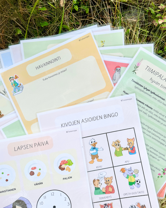 Kalenterin lisämateriaali 2025-2026 (kalenterin ostajille 0€)