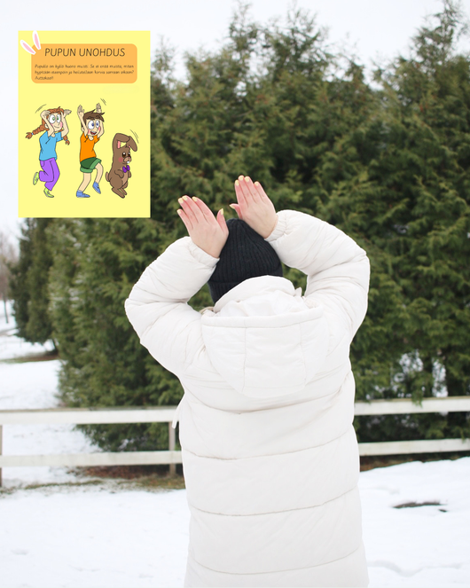 Pääsiäistipun hellyttävä liikuntarata 