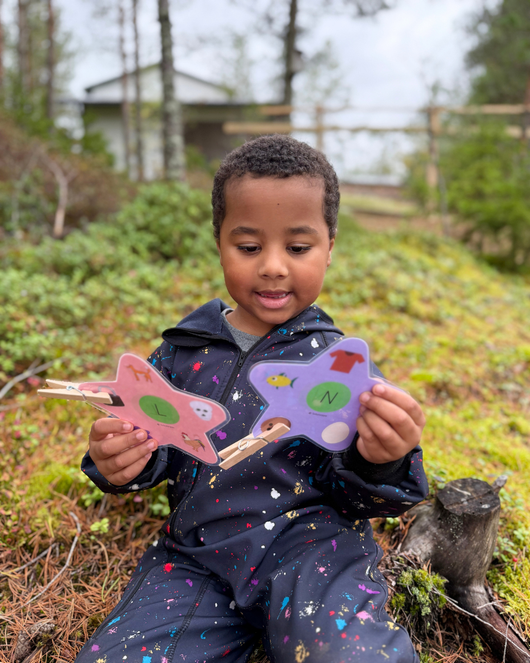 Alkukirjaintähdet (P, R, K, H, S, M, T, L ja N)