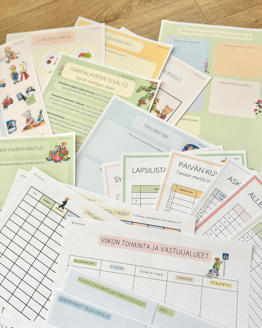 Kalenterin lisämateriaali 2025-2026 (kalenterin ostajille 0€)