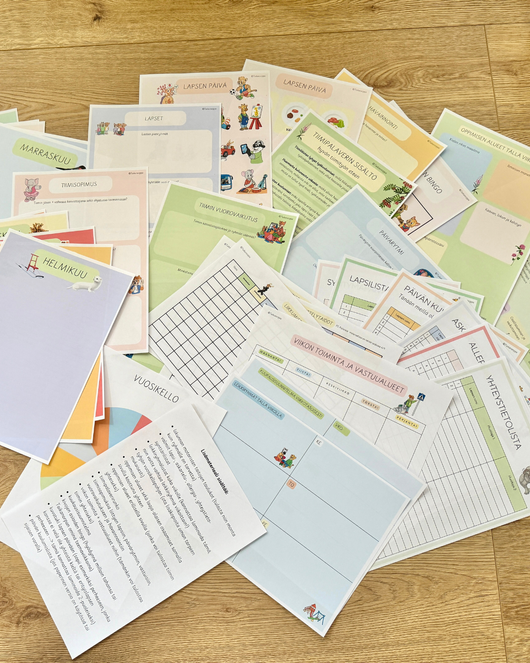 Kalenterin lisämateriaali 2025-2026 (kalenterin ostajille 0€)