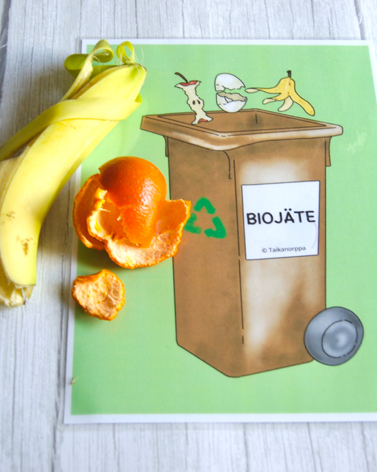 Kierrätyspeli toiminnallisesti