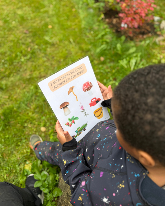 Sadonkorjuuviikko lasten kanssa