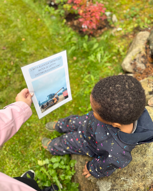 Sadonkorjuuviikko lasten kanssa