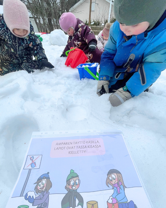 Toiminnallinen lumirata talveen