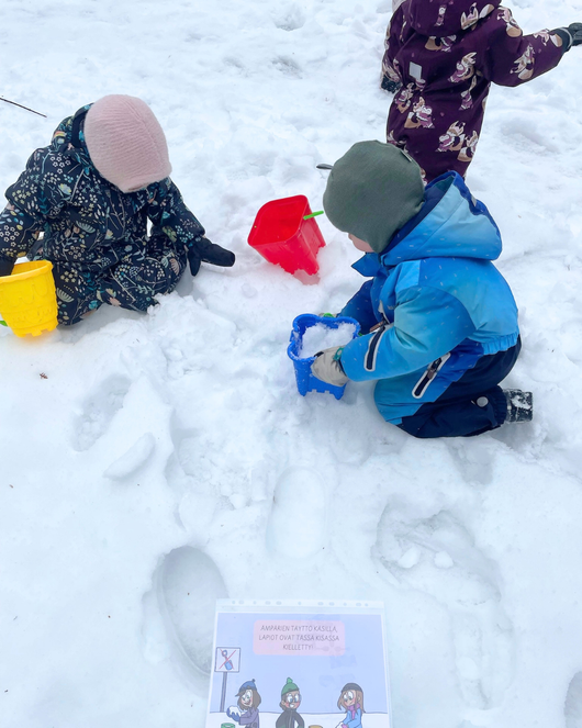 Toiminnallinen lumirata talveen