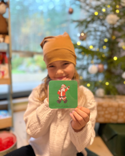 Jouluiset laulukuvakortit