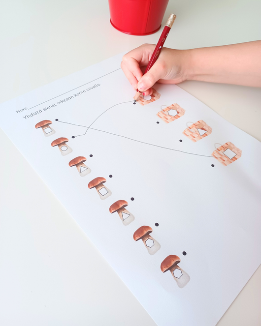 Syksyisiä hahmottamistehtäviä