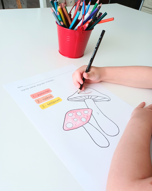 Syksyisiä hahmottamistehtäviä