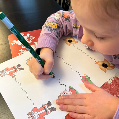 Tonttupäättelyitä 3-6-vuotiaille