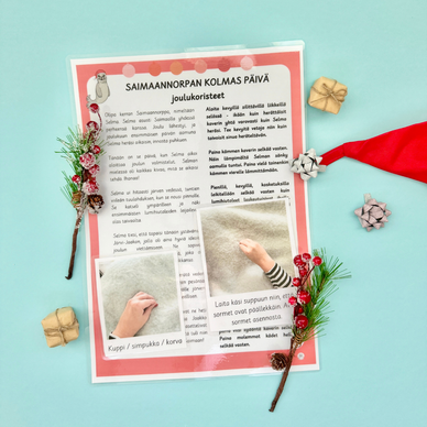 Jouluisia satuhierontoja - Saimaannorpan matkassa