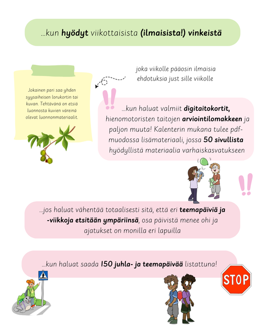 Ennakkomyynti: Varhaiskasvattajan kalenteri A4-koossa 2026-2027