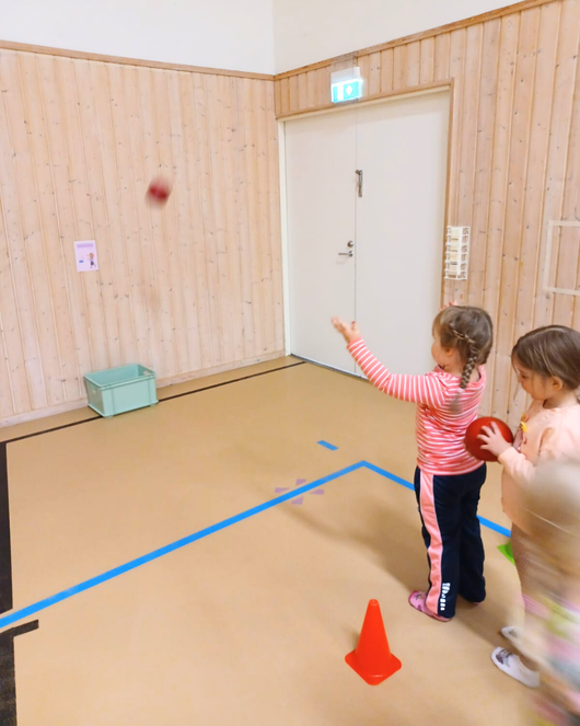 Pallorata (pomputtelu, kiinniotto, vierittäminen ja heittäminen)