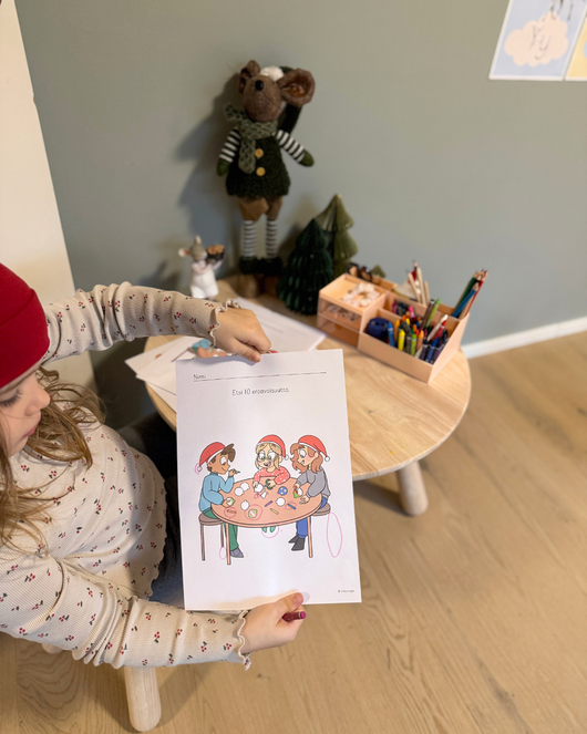 Kynätehtäviä jouluun