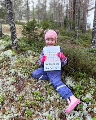 Syksyisiä hahmottamistehtäviä