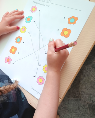 Kesäisiä hahmottamistehtäviä