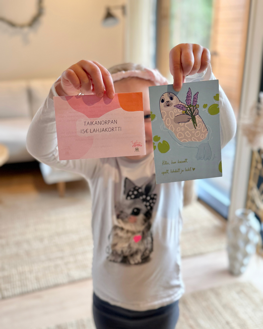 10€ lahjakortti päiväkodin tai varhaiskasvatuksen työntekijöille