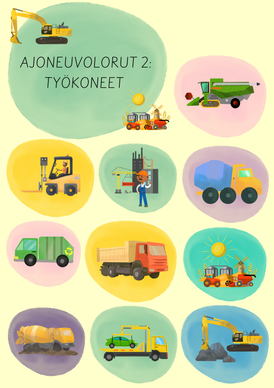 Ajoneuvolorut osa 2: työkoneet