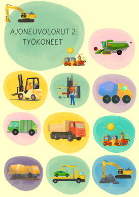Ajoneuvolorut osa 2: työkoneet