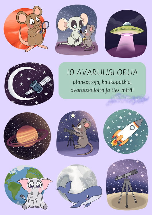 Avaruuslorut (Maailman avaruusviikko 4.-10.10.)