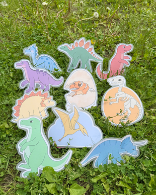 Dinosauruslorut (dinosauruspäivää vietetään 2.8.)