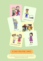 Daily routine cards: kids