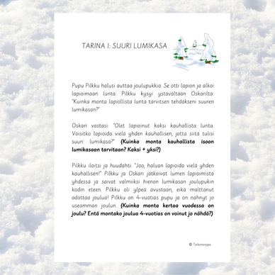 Jouluisia matikkatarinoita 