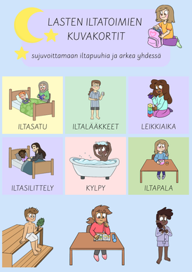 Iltatoimien kuvatuki kotiin