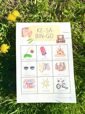 Ilmainen kesäbingo varhaiskasvatukseen tai perheille kotiin! 