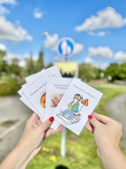 Liikenneturvallisuusviikkoon (8.-14.9.2025) materiaalia