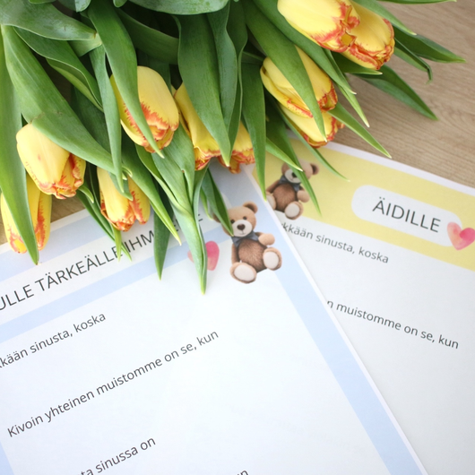 (Isän/äitien/tärkeän ihmisen)- päivän haastattelut lapsille