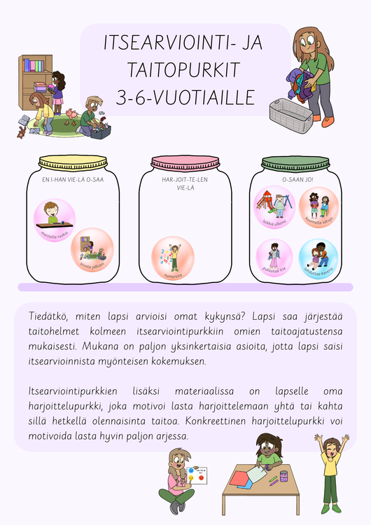 Itsearviointipurkit 